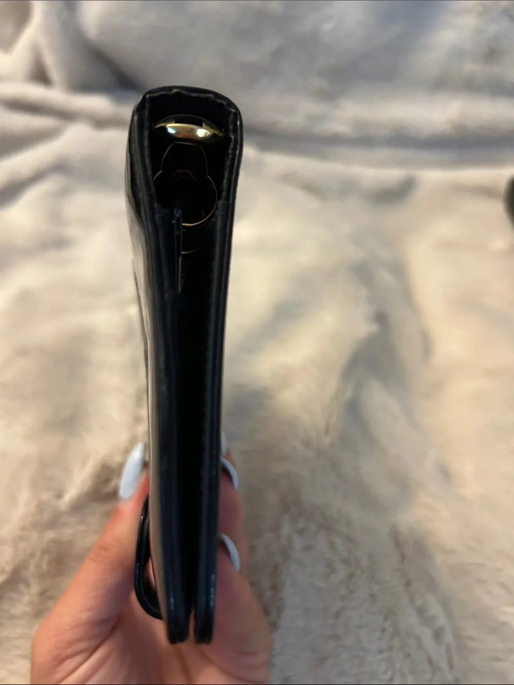 Chanel Black Patent Leather Agenda - Picture 5 of 10
